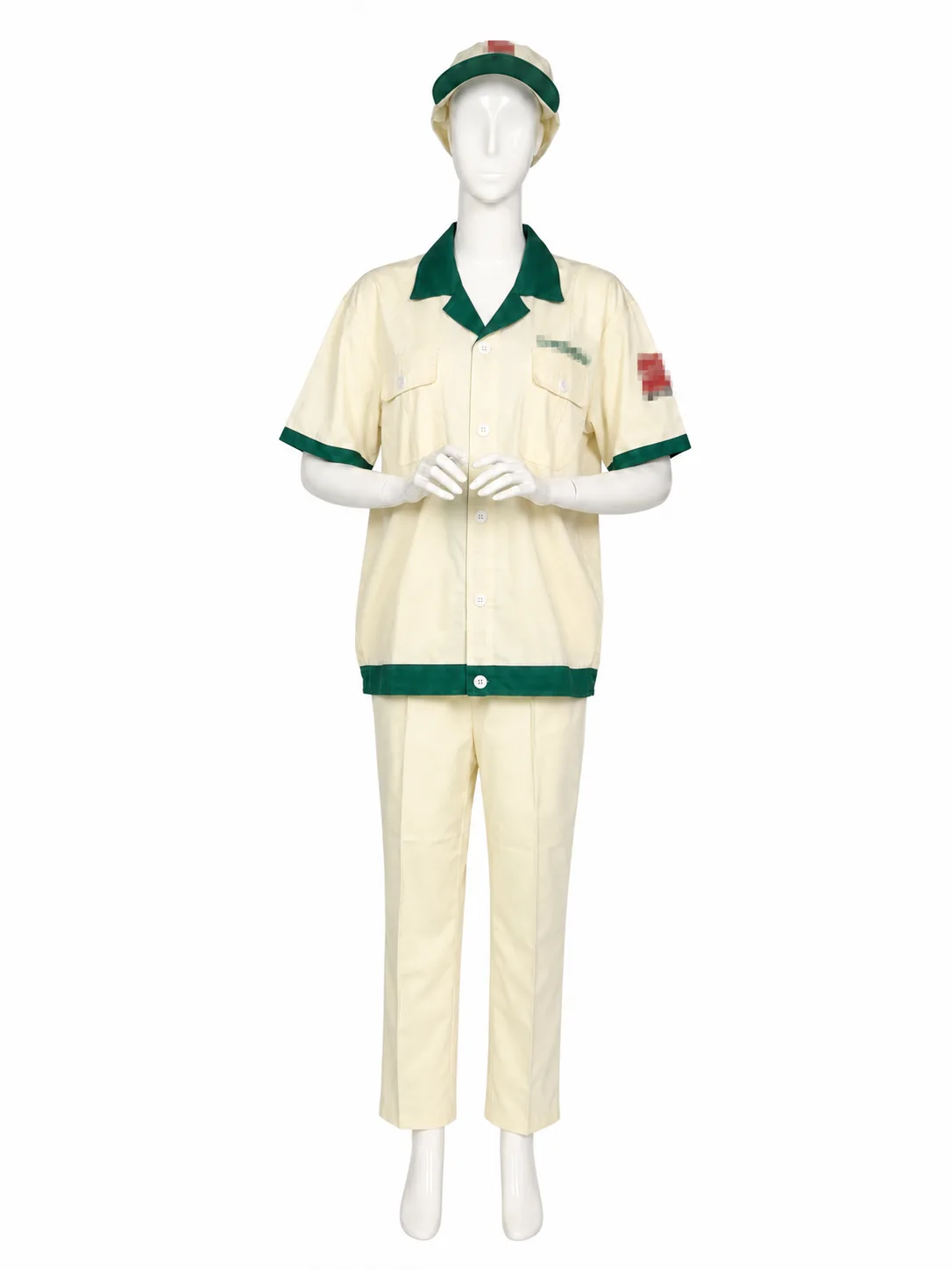 Pharmaceutical short-sleeve workwear set