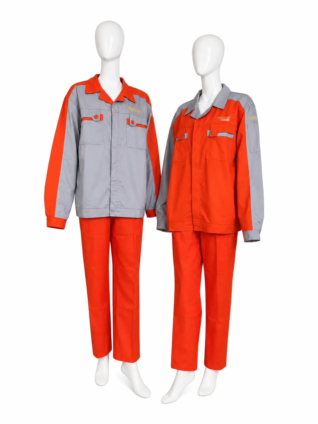 Two-tone decoration workwear set